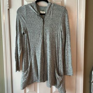 Cupio Full Zip Hooded Jacket Green, Women's Size Medium